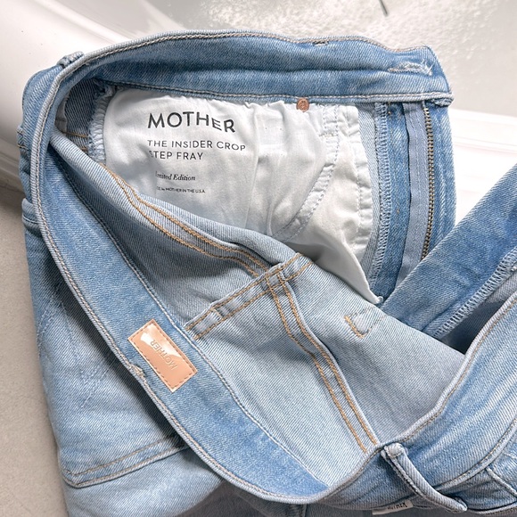 Mother Denim Insider Crop Step Fray - Picture 3 of 5